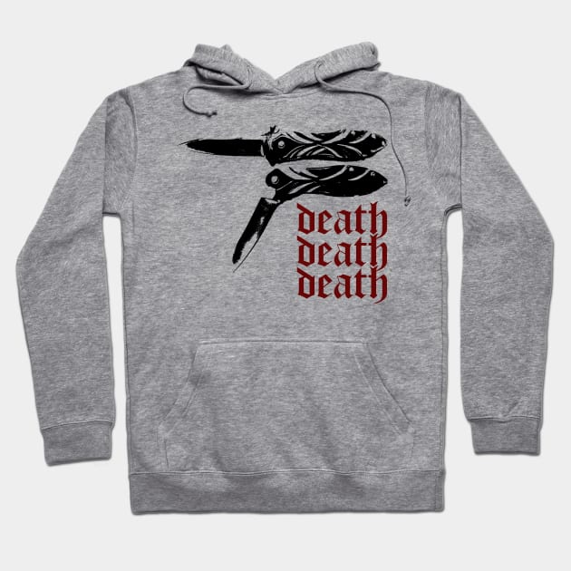 d e a t h Hoodie by Emotr4sh